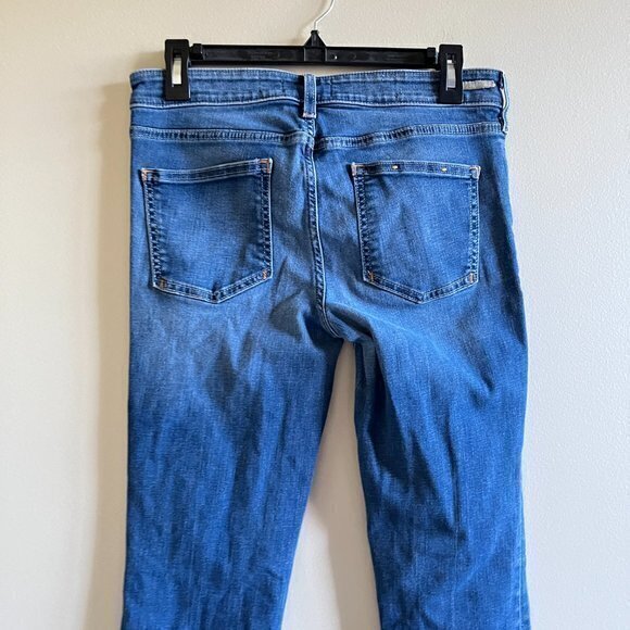 Anthropologie Pilcro and the Letterpress Women's Ankle Skinny Jeans Blue Size 29 - Picture 5 of 10